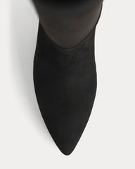 Studio Knee-High Boot | Black Suede