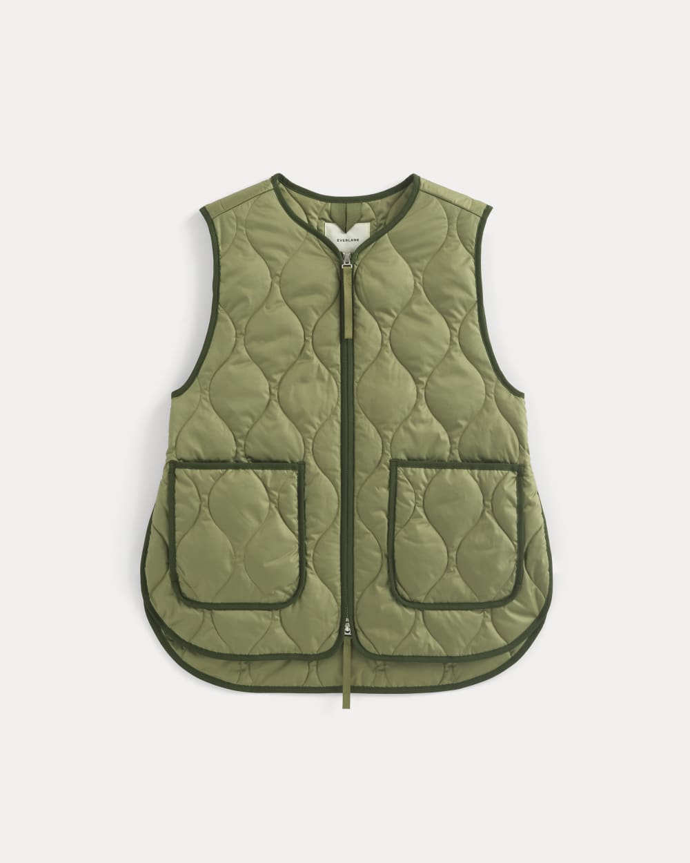 ReNew Quilted Vest | Lichen Green