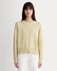 The Boxy Sweater in Everyday Cotton | Mojave Desert / Natural