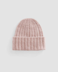 The Alpaca Beanie | Blush Pink