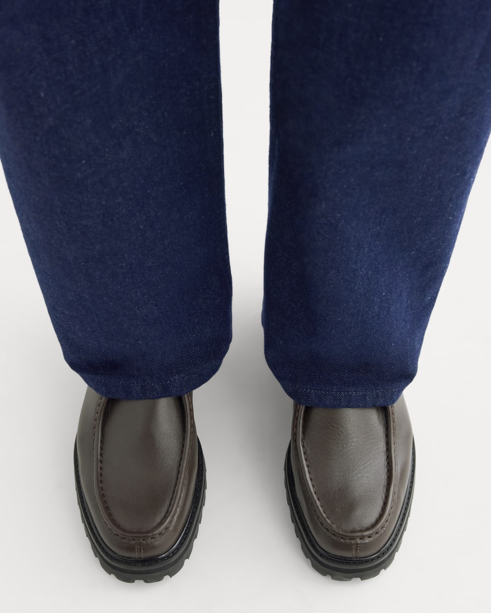 Leather Lug Chukka | Deep Brown