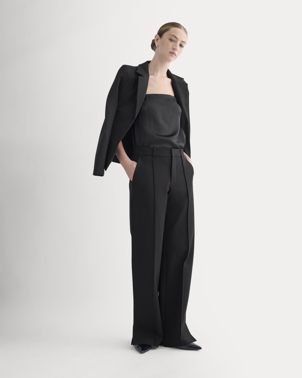 Dream Wide-Leg Trouser | Black