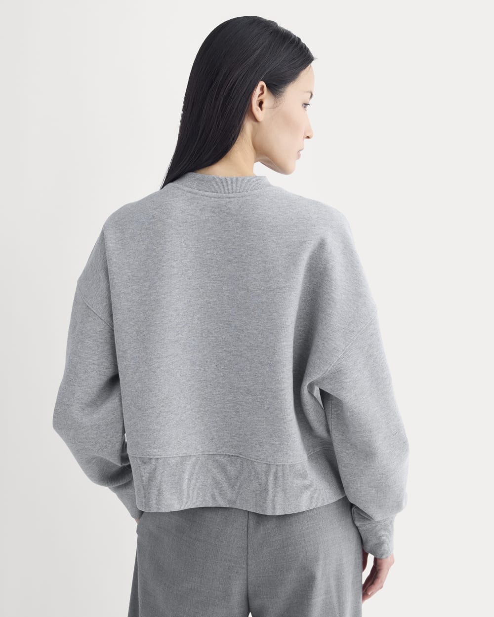 Luxe Fleece Sweatshirt | Vintage Heather Grey