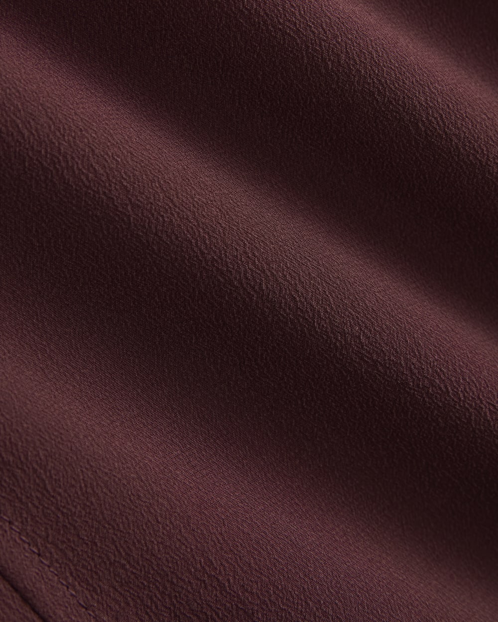 Dolman Top in Washable Silk | Deep Plum