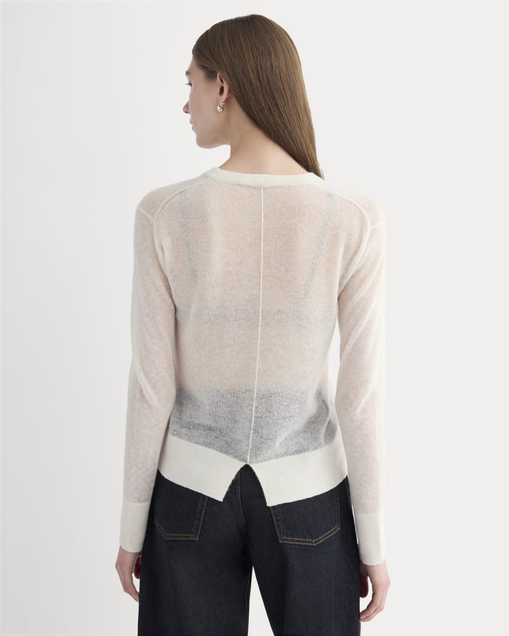 The Air Alpaca™ Relaxed Crew Top | Birch