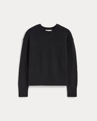 The Boxy Sweater in Everyday Cotton | Black
