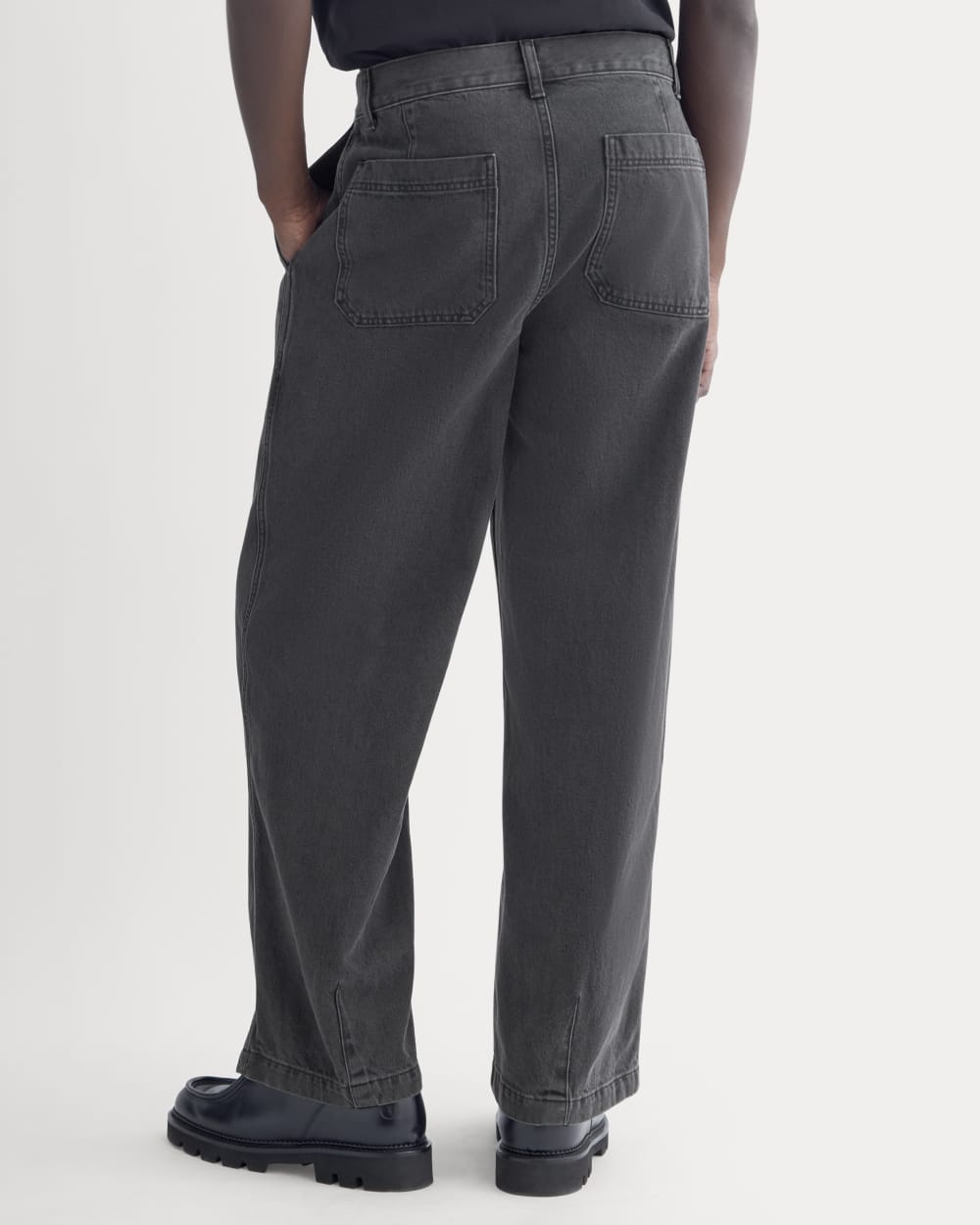 Baggy Rigid Jean | Washed Black | 32