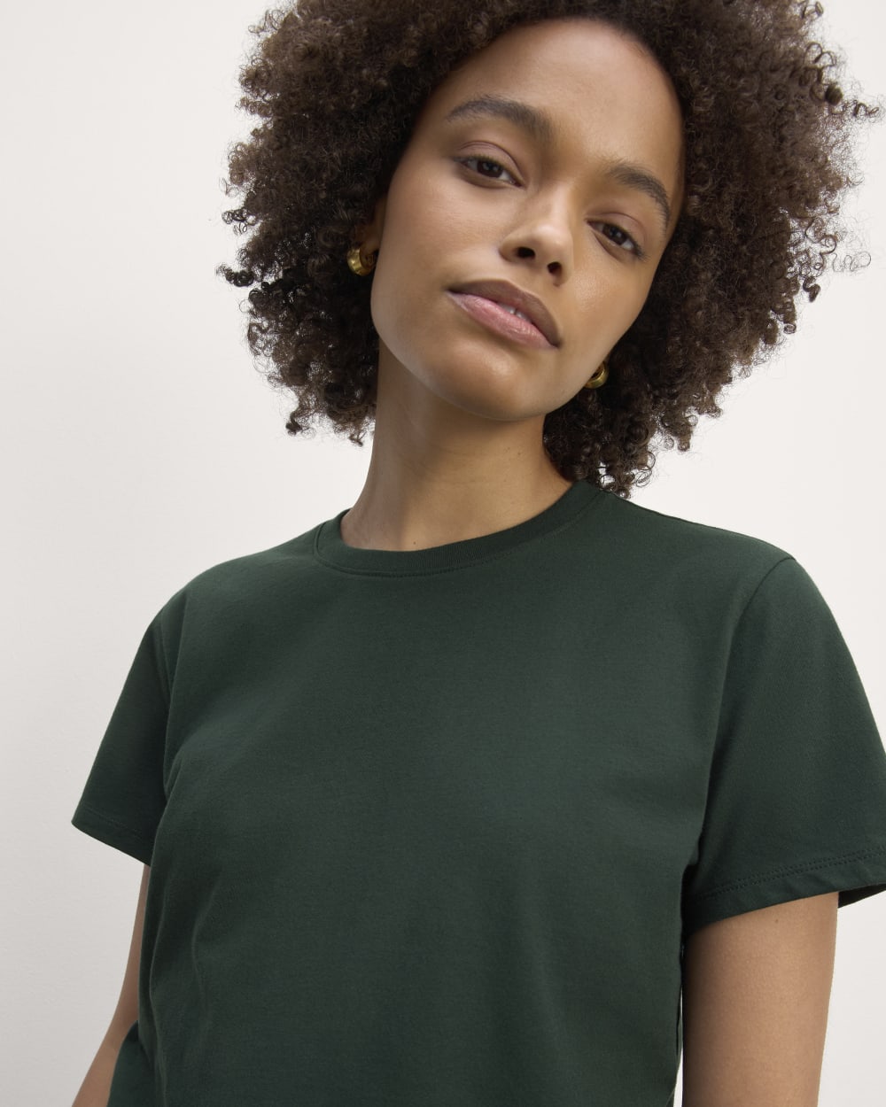The Box-Cut Tee in Essential Cotton | Scarab | No Pocket