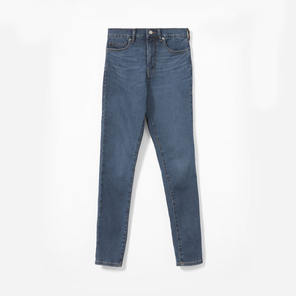 The Authentic Stretch High-Rise Skinny | Mid Blue | 26.5 Inseam