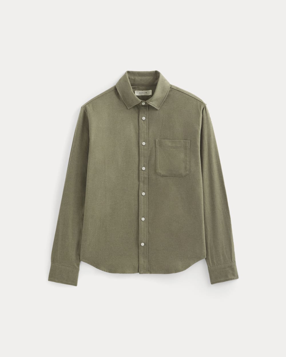 Brushed Flannel Shirt | Heathered Thyme