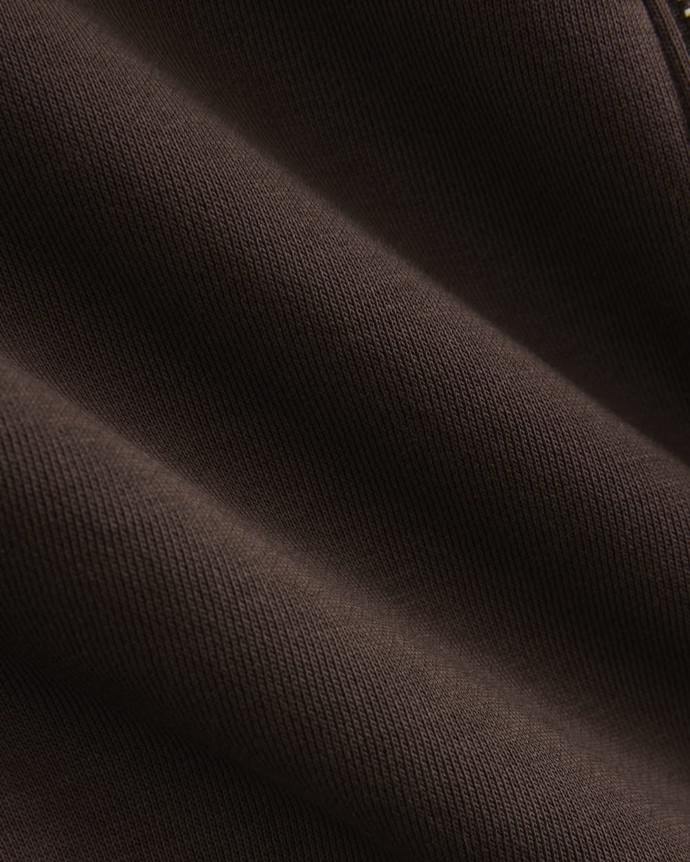 Luxe Fleece Track Jacket | Dark Chocolate