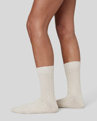 Bodil Chunky Socks | Ivory