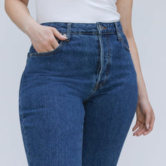 The '90s Cheeky Hourglass Jean | Deep Atlantic | 28.5 Inseam
