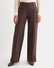 Dream Wide-Leg Trouser | Dark Chocolate