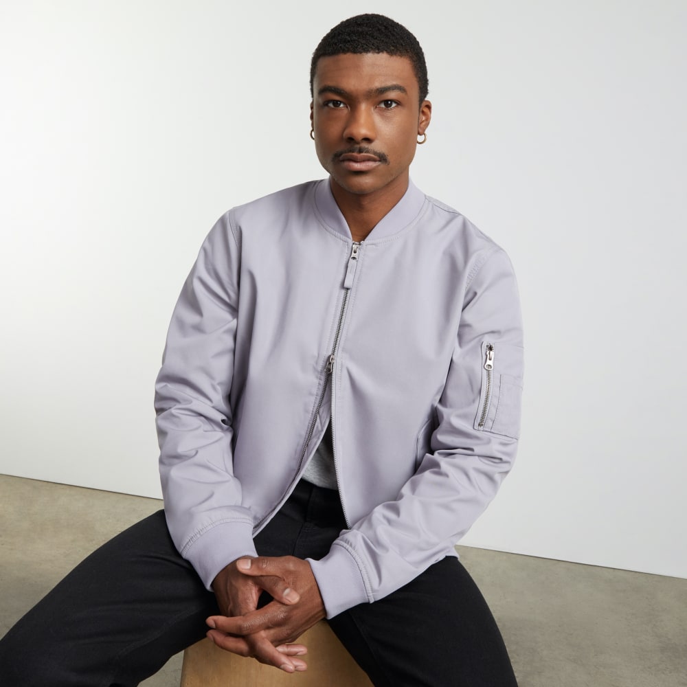 The Bomber Jacket | Uniform | Lilac Grey