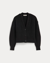 The Boxy Cardigan in Everyday Cotton | Black