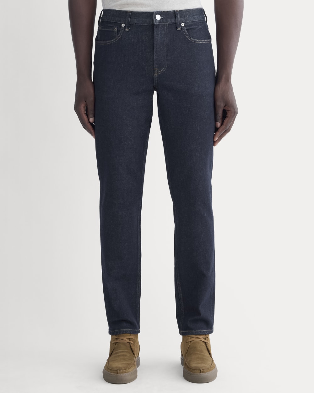 The Athletic 4-Way Stretch Organic Jean | Uniform | Dark Indigo