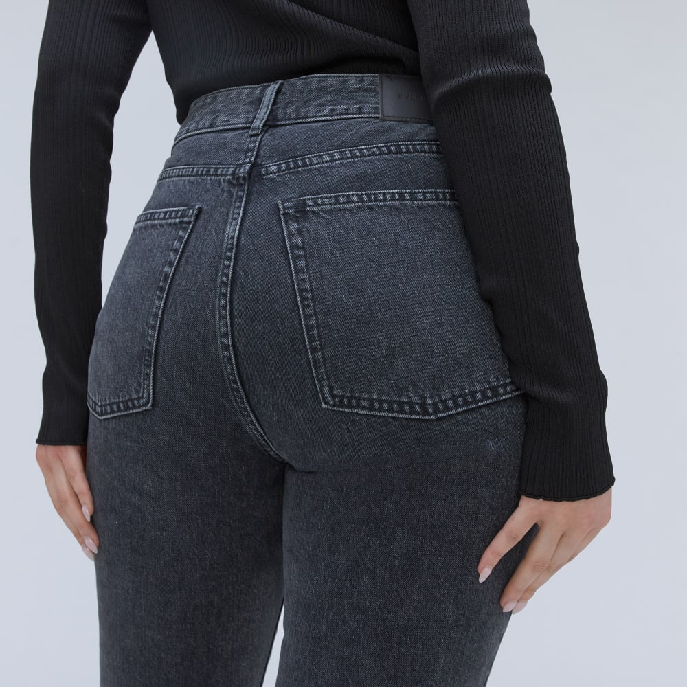 The '90s Cheeky Hourglass Jean | Washed Black | 28.5 Inseam