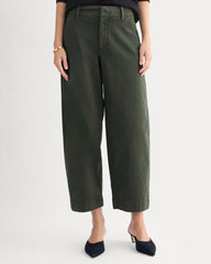 Cotton Twill Chino | Dark Green