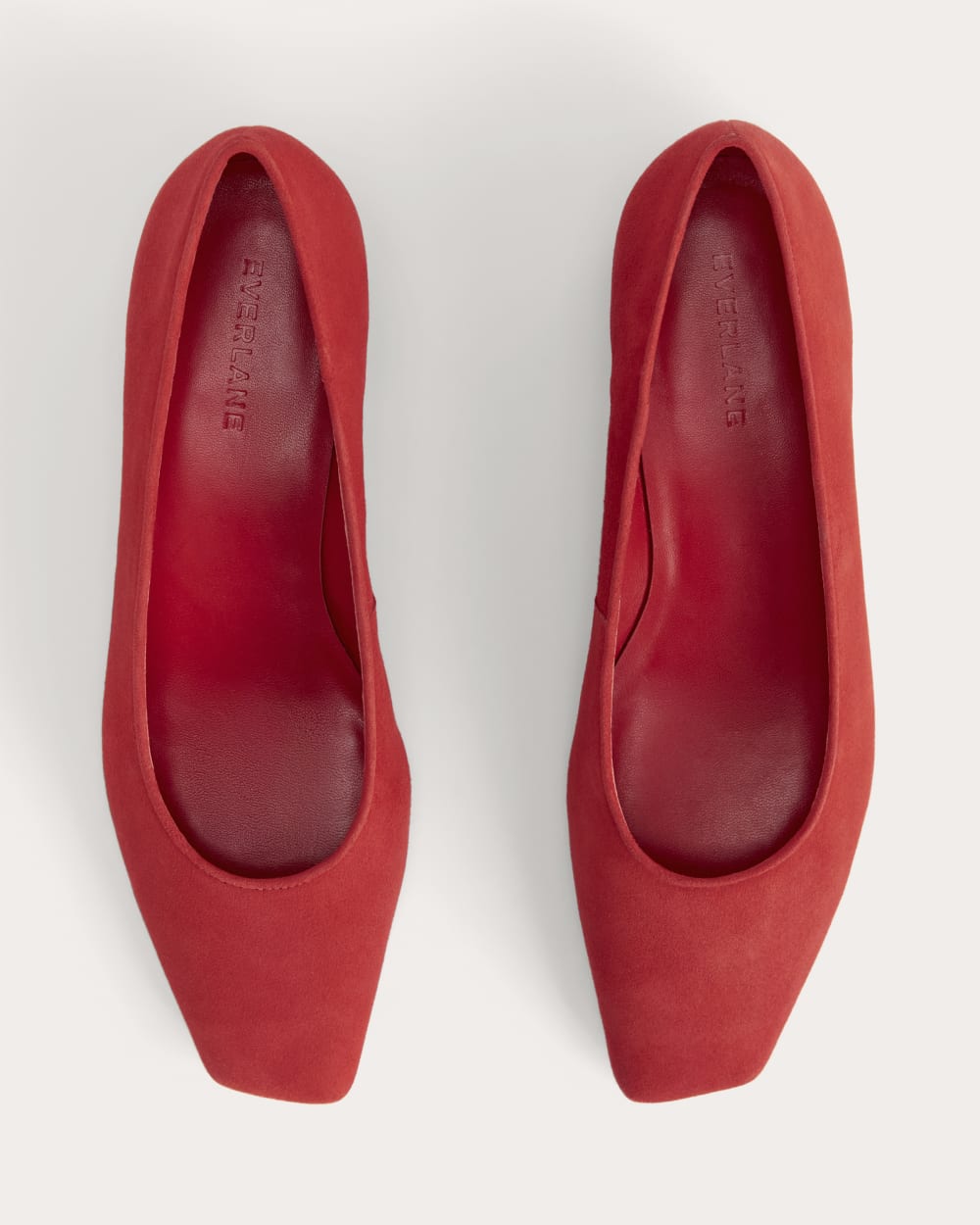 The Ballet Pump | Classic Red Suede
