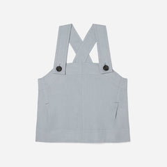 The Apron Linen Tank | Sky