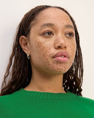 The Boxy Sweater in Everyday Cotton | Grass Green