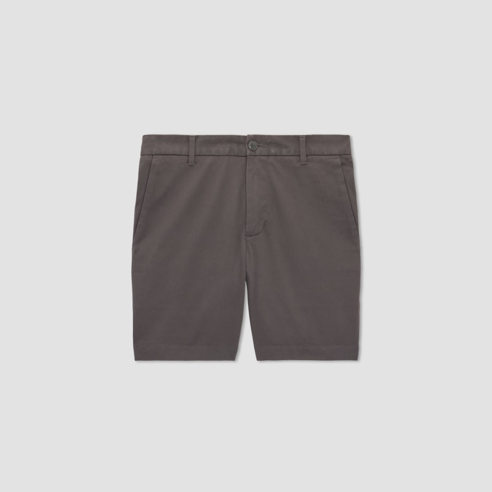 The 7” Slim-Fit Performance Chino Short | Slate Grey