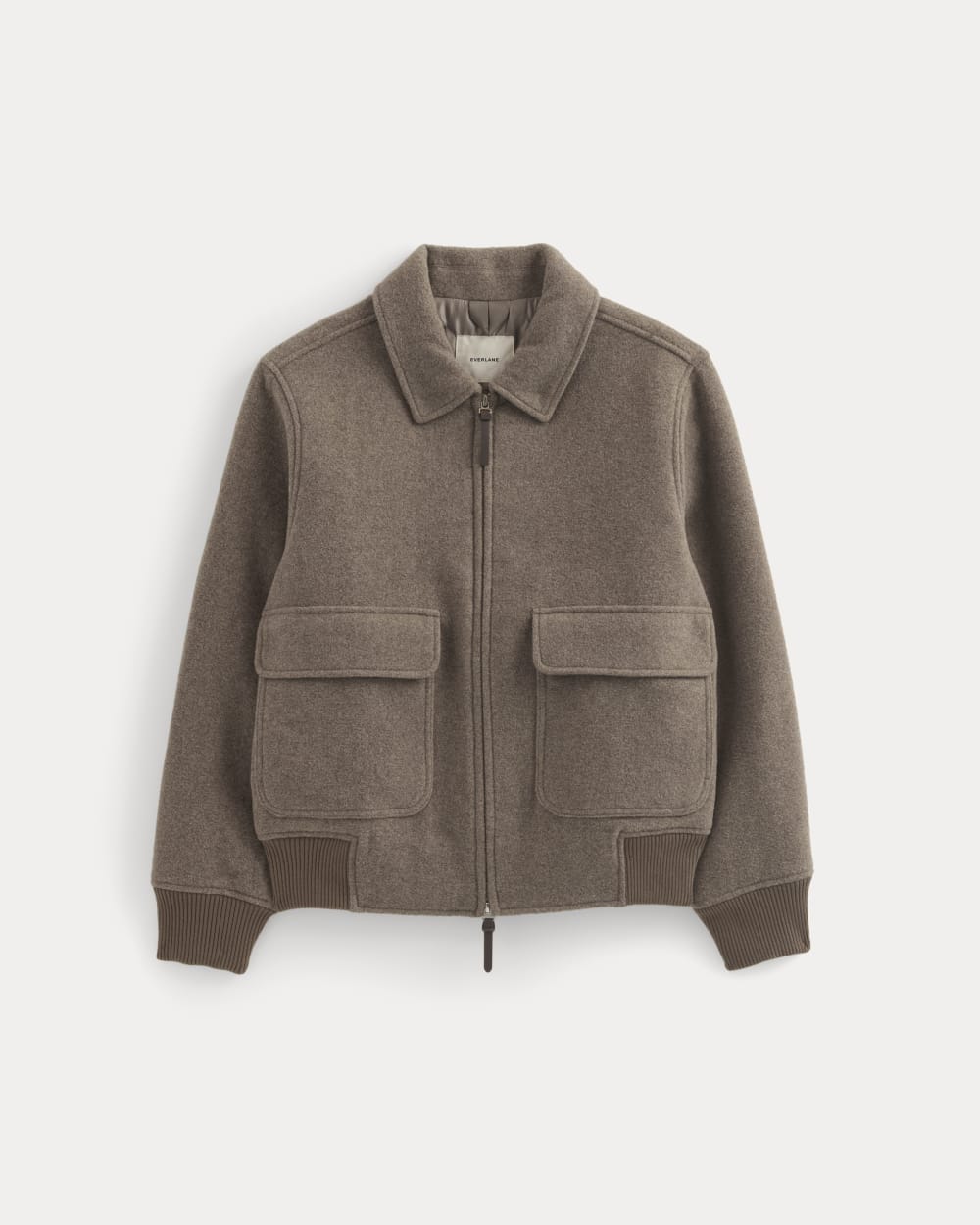 ReWool Flight Jacket | Heather Taupe