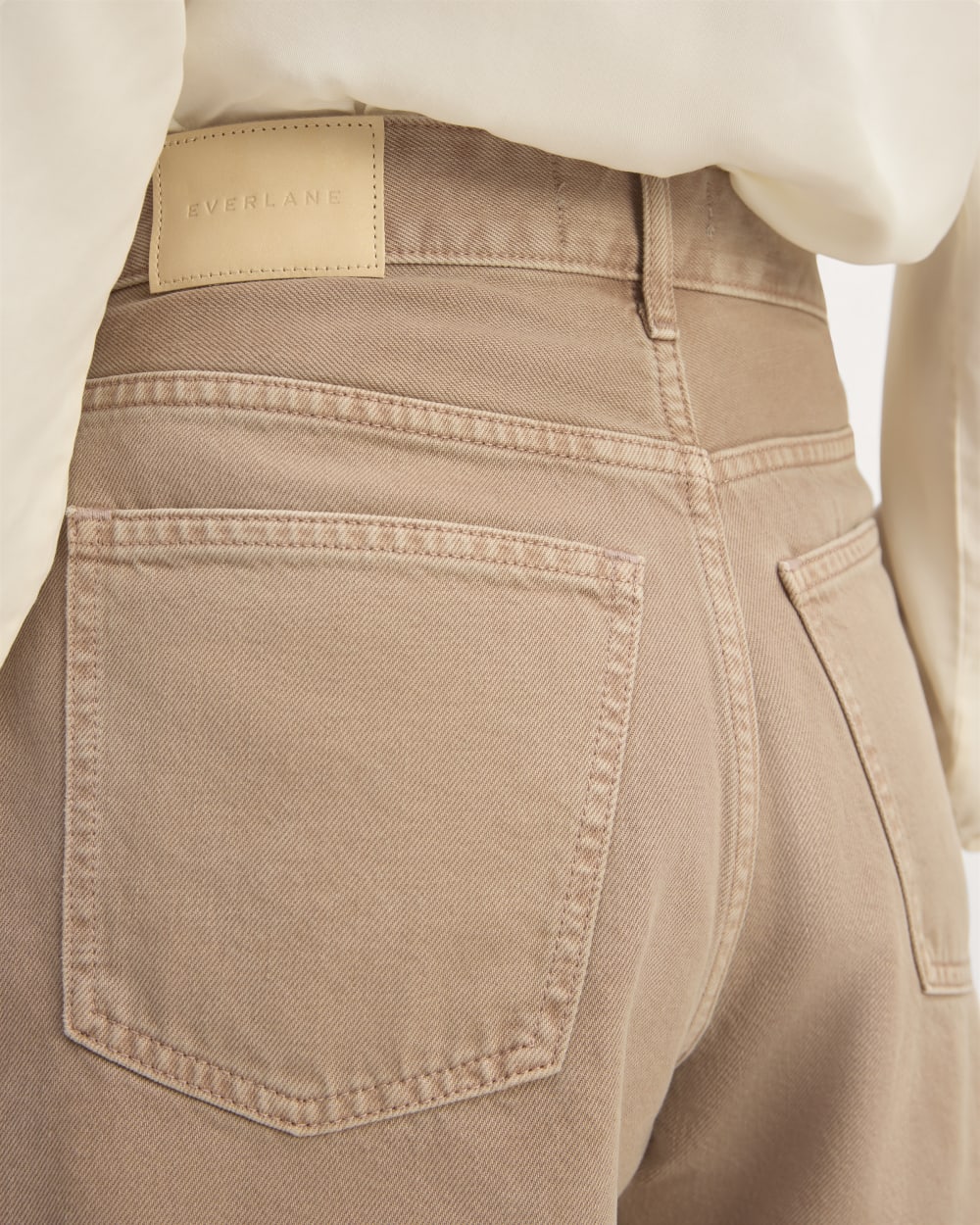 The A-Line Denim Short | Neutral Chanterelle