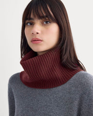 Cashmere Snood | Burgundy