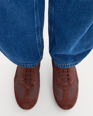 Ballet Sneaker | Burgundy