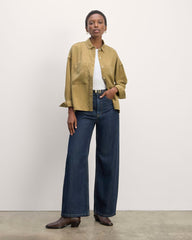 The Boxy Overshirt in Buttersoft | Fennel Seed