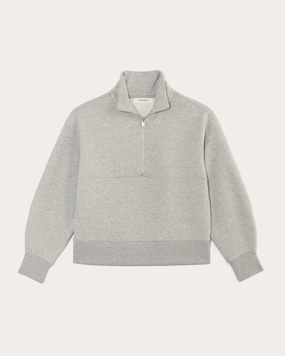 Luxe Fleece Half-Zip Sweatshirt | Heathered Grey