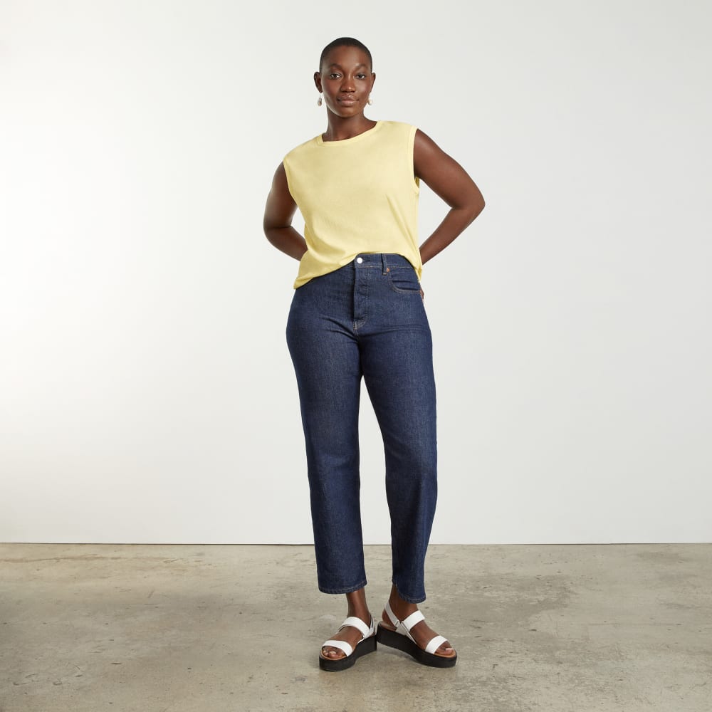 The Air Muscle Tank  | Pastel Yellow