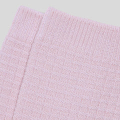The Belgian Waffle Sweater Sock | Light Lilac