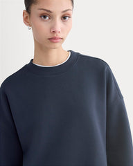 Luxe Fleece Sweatshirt | Navy