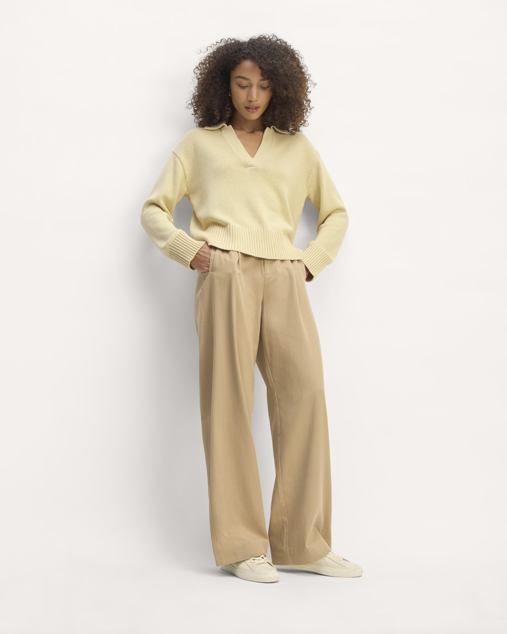 The Boxy Polo in Everyday Cotton | Parsnip