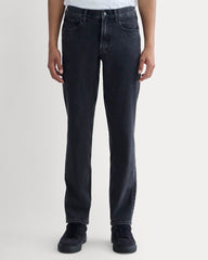 The Athletic 4-Way Stretch Organic Jean | Uniform | Washed Black