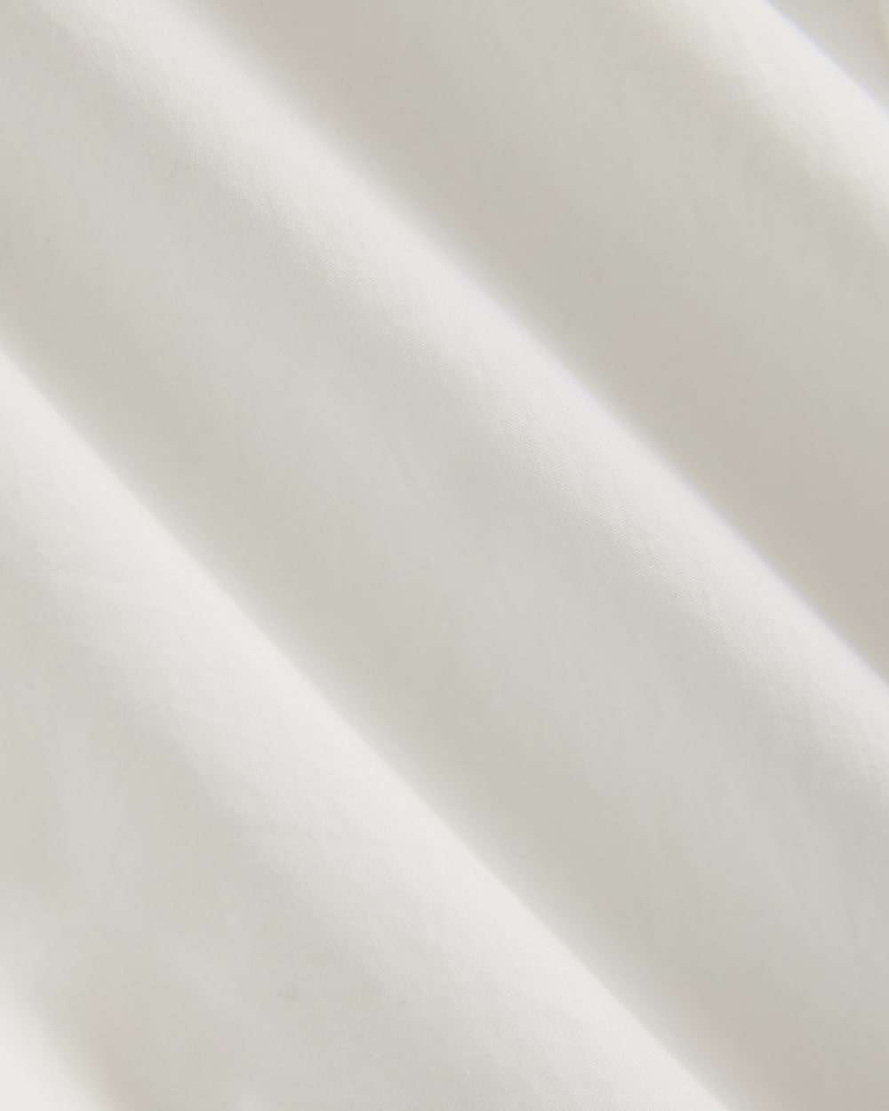 Lantern-Sleeve Shirt in Lightweight Cotton | White