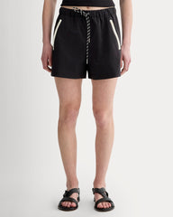 The Anywhere Barrel Short | Black