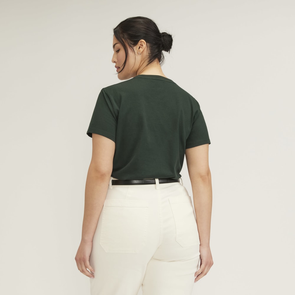 The Box-Cut Tee in Essential Cotton | Scarab | No Pocket