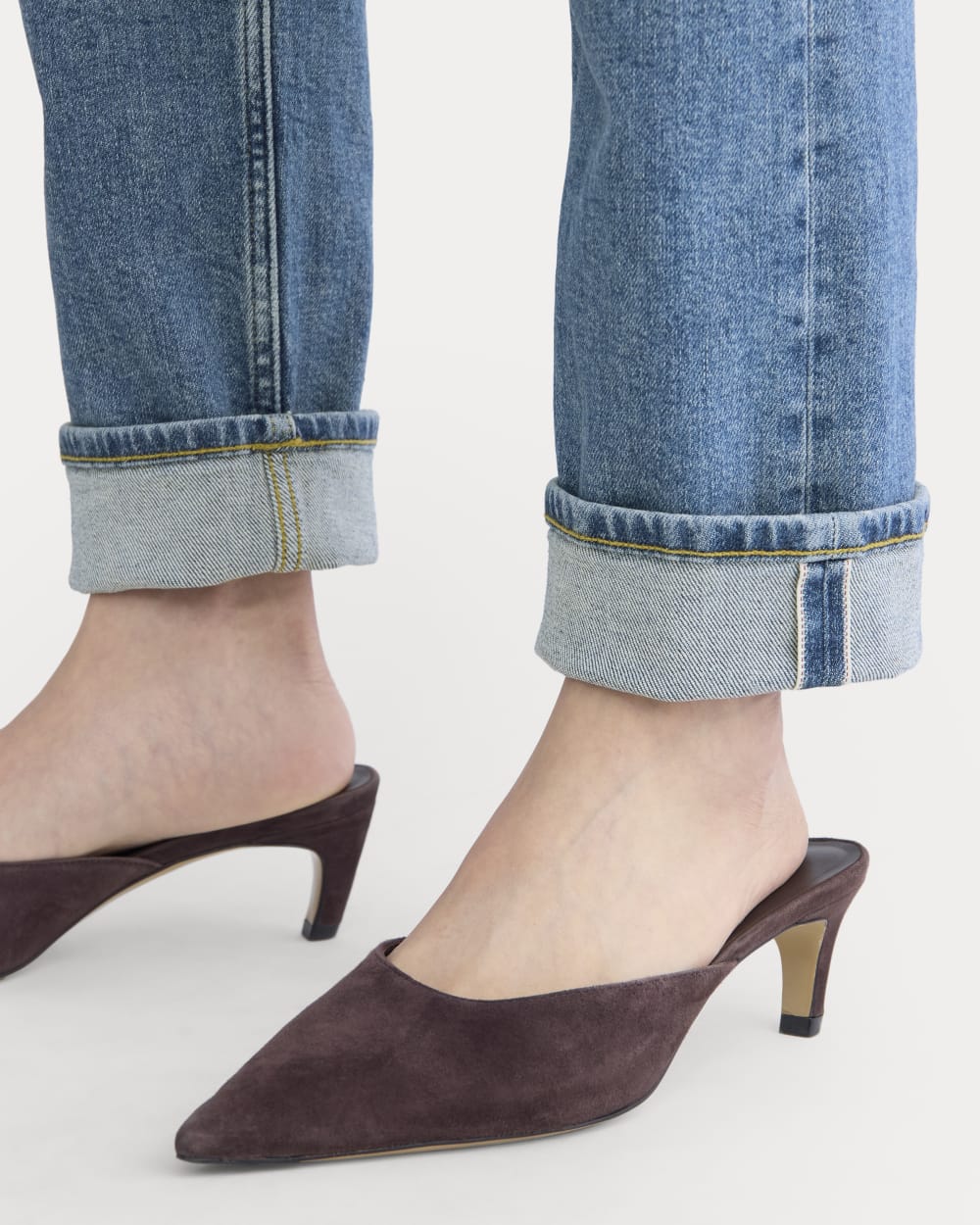 Selvedge Straight Jean | Mid Indigo Wash