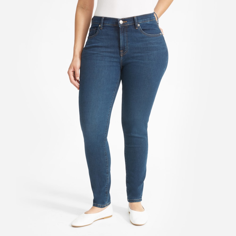 The Authentic Stretch High-Rise Skinny | Dark Blue Wash | 28.5 Inseam