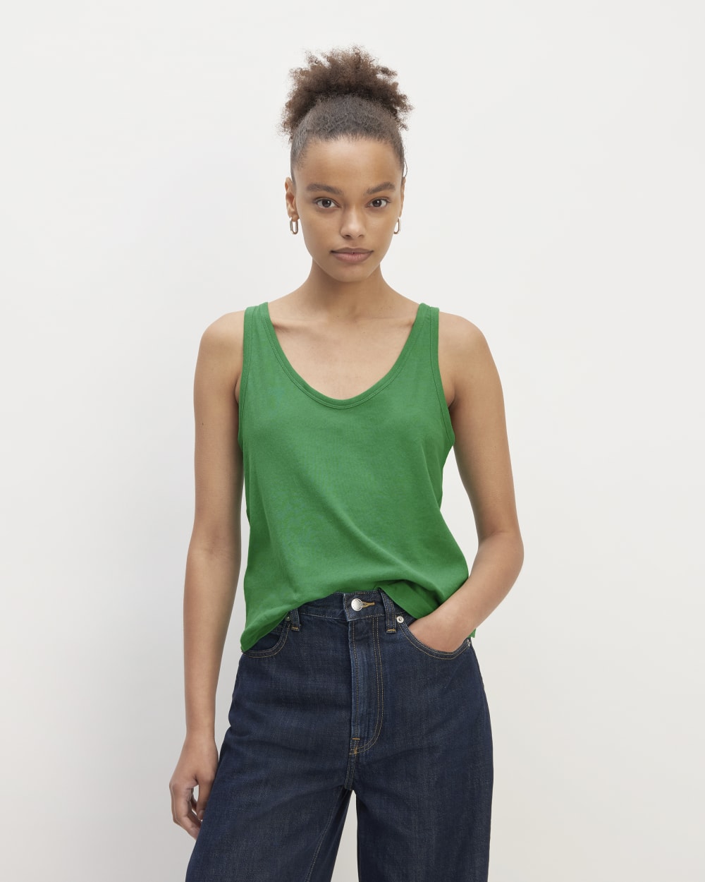 The Air Cami | Grass Green