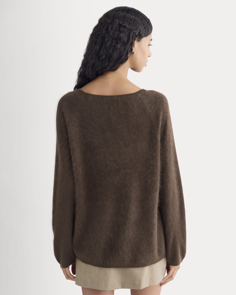 Lush Cashmere Boatneck Sweater | Raven