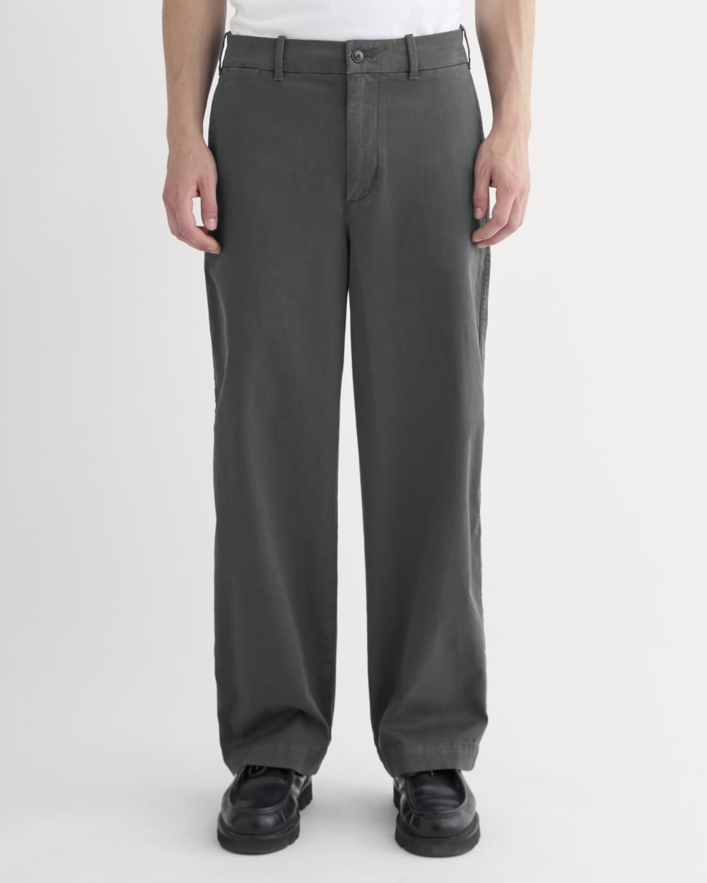 Baggy Chino | Washed Black | 29.5