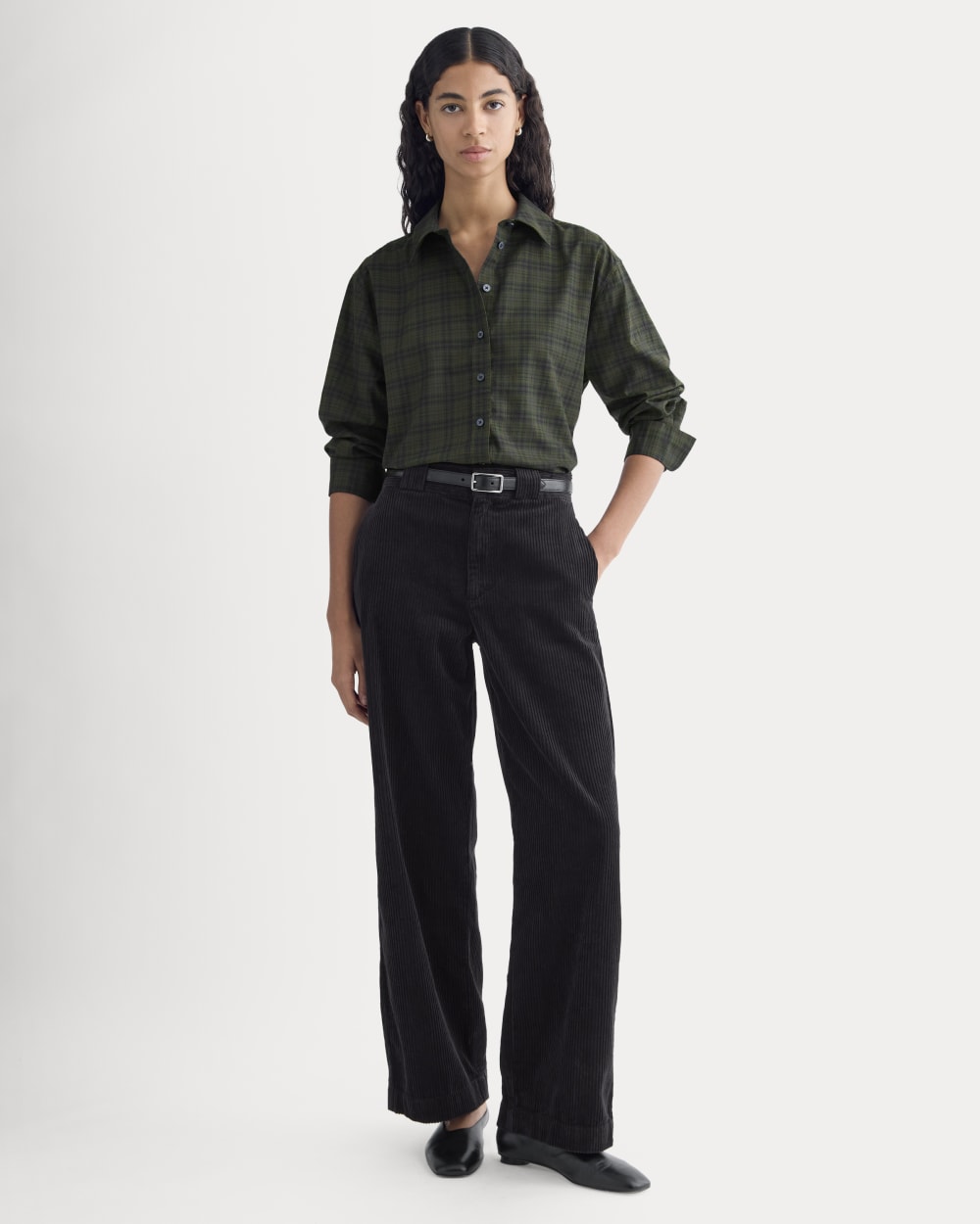 Everyday Shirt in Silky Cotton | Duffle Bag Plaid