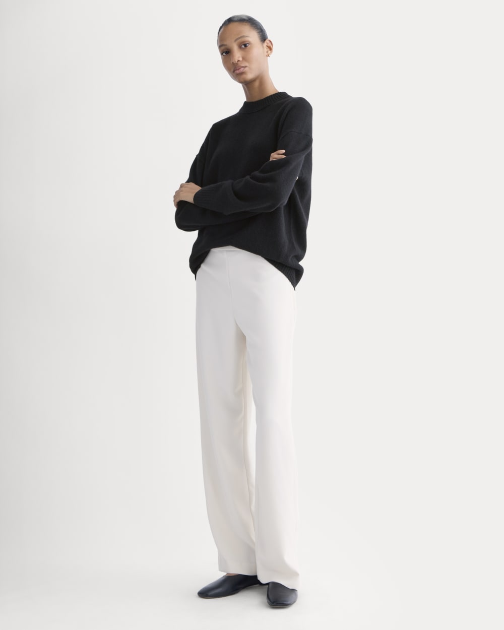 Drapey Crepe Pant | Birch