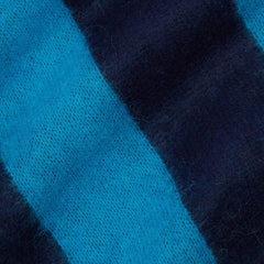 The Alpaca Patterned Scarf | Horizon Blue / Ocean Cavern