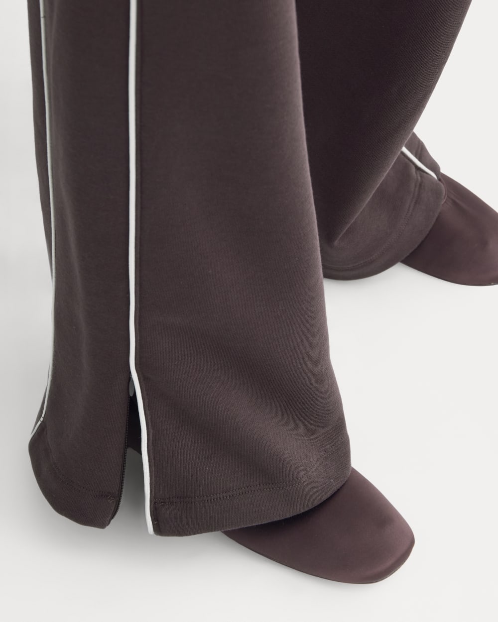 Luxe Fleece Track Pant | Dark Chocolate
